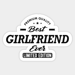 Best Girlfriend Ever Sticker